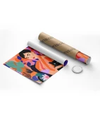 Çerçevesiz Poster Siyah Kedinin Sırrı thumbnail 8