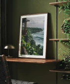 Çerçevesiz Poster Okyanusa Açılan Pencere thumbnail 3