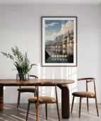 Çerçevesiz Poster Bergen’in Renkli Evleri thumbnail 3