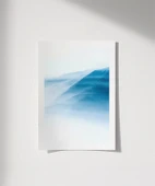 Çerçevesiz Poster Mavi Dağların Sakinliği thumbnail 1
