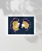 Çerçevesiz Poster Yaprak Yansımaları thumbnail 2