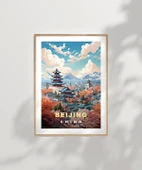 Çerçevesiz Poster Tarihi Beijing Tapınakları thumbnail 7