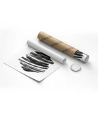 Çerçevesiz Poster Soyut İnsan Silüetleri 3'lü thumbnail 8