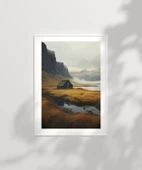 Çerçevesiz Poster Dağların Sessizliği thumbnail 2