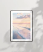 Çerçevesiz Poster Sonsuzluğa Akan Deniz thumbnail 6