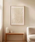 Çerçevesiz Poster Organik Formlar thumbnail 5