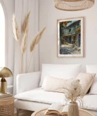 Çerçevesiz Poster Taş Sokakların Huzuru thumbnail 4