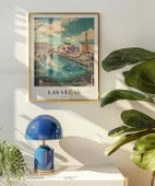 Çerçevesiz Poster Bellagio & Paris View thumbnail 5