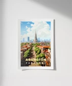 Çerçevesiz Poster Asunción’dan Görkemli Bir Manzara thumbnail 8