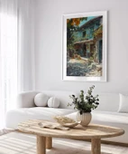 Çerçevesiz Poster Taş Sokakların Huzuru thumbnail 3