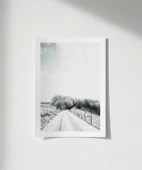 Çerçevesiz Poster Karlar Altında thumbnail 1