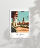 Çerçevesiz Poster Tarihi Sevilla thumbnail 2