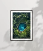 Çerçevesiz Poster Yeşil Cennet thumbnail 6