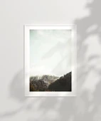 Çerçevesiz Poster Sislerin Ardındaki Orman thumbnail 2