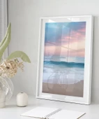 Çerçevesiz Poster Dingin Dalgalar thumbnail 4