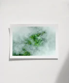 Çerçevesiz Poster Sisli Orman thumbnail 1