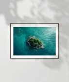 Çerçevesiz Poster Turkuaz Cennet - 6