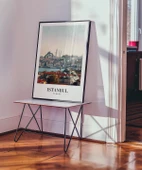 Çerçevesiz Poster Timeless Istanbul Skyline - 3