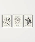 Çerçevesiz Poster Sanat Tarihinden İlham 3'lü thumbnail 7