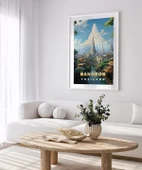 Çerçevesiz Poster Tapınaklar ve Doğa Sanat thumbnail 4