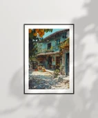 Çerçevesiz Poster Taş Sokakların Huzuru thumbnail 6