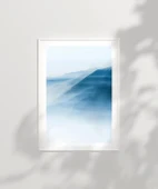 Çerçevesiz Poster Mavi Dağların Sakinliği thumbnail 2
