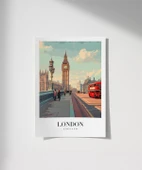 Çerçevesiz Poster Paraguay’ın Modern ve Tarihi Silüeti thumbnail 1