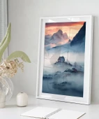 Çerçevesiz Poster Dağdaki Yuva thumbnail 5