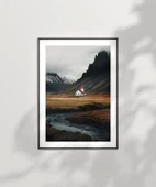 Çerçevesiz Poster Doğanın Kucağında Dua thumbnail 6