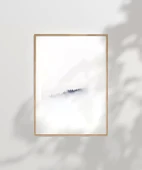 Çerçevesiz Poster Sisli Zirve thumbnail 7