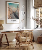 Çerçevesiz Poster Madrid’in İkonik Caddesi thumbnail 5