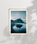 Çerçevesiz Poster Yansıyan Zirveler thumbnail 7