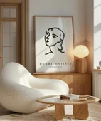 Çerçevesiz Poster Henri Matisse Soyut Portre thumbnail 5