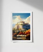 Çerçevesiz Poster Atina’nın İkonu thumbnail 1