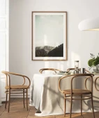 Çerçevesiz Poster Sislerin Ardındaki Orman thumbnail 5