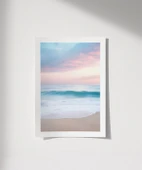 Çerçevesiz Poster Dingin Dalgalar thumbnail 1