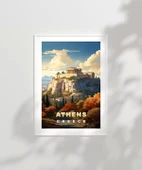 Çerçevesiz Poster Atina’nın İkonu thumbnail 2