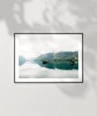 Çerçevesiz Poster Sakin Göl Manzarası thumbnail 6