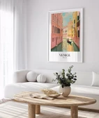 Çerçevesiz Poster Gondollar Şehri thumbnail 3