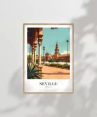 Çerçevesiz Poster Tarihi Sevilla thumbnail 6