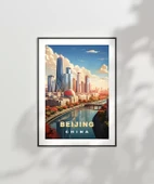 Çerçevesiz Poster Modern Çin’in Yüzü thumbnail 6