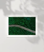 Çerçevesiz Poster Sonsuz Yeşillikler Arasında thumbnail 2