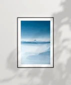 Çerçevesiz Poster Sislerin İçindeki Dağlar thumbnail 6
