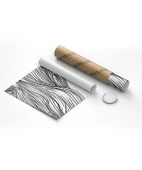 Çerçevesiz Poster Hareket ve Akış Temalı Monokrom 2'li thumbnail 8