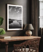 Çerçevesiz Poster Monokrom Dinginlik thumbnail 5