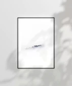 Çerçevesiz Poster Sisli Zirve thumbnail 6