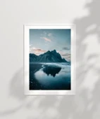 Çerçevesiz Poster Yansıyan Zirveler thumbnail 2