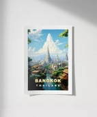 Çerçevesiz Poster Tapınaklar ve Doğa Sanat thumbnail 1