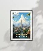 Çerçevesiz Poster Tapınaklar ve Doğa Sanat thumbnail 7