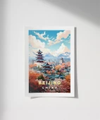 Çerçevesiz Poster Tarihi Beijing Tapınakları thumbnail 1